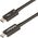 Kabel USB StarTech Thunderbolt - Thunderbolt 0.5 m Czarny (TBLT4MM50CM)