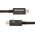 Kabel USB StarTech Thunderbolt - Thunderbolt 0.5 m Czarny (TBLT4MM50CM)