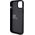 BMW BMW Leather Carbon Blue Line - Etui iPhone 15 Plus (czarny)