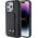 BMW BMW Grip Stand Smooth & Carbon - Etui iPhone 15 Pro (czarny)