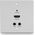 System przekazu sygnału AV Lindy Adap Lindy 70m Cat.6 HDMI 4K60 Wall Plate Extender