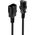 Kabel zasilający Lindy Cable Lindy C14 to C13 Power Cord Extension 0,5m