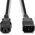 Kabel zasilający Lindy Cable Lindy C14 to C13 Power Cord Extension 0,5m