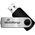 Pendrive MediaRange MediaRange MR910-3 pamięć USB 16 GB USB Typu-A 2.0 Czarny, Srebrny