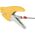 Zszywacz Leitz Leitz 56450019, 15 sheets, Yellow, Flat clinch, 150x P2 (No. 10), Metal, 80 g/m²