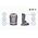 Fotelik samochodowy Graco Graco Affix i-Size - fotelik automobilinis 100-150 cm | Iron