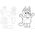 Trefl PUZZLE 15 GIANT Przygoda z Bluey 42010