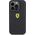 Ferrari Ferrari FEHCP15LRDUK iPhone 15 Pro 6.1" czarny/black hardcase Quilted Metal Logo