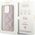 Guess Guess GUHCP15XPSQSQSP iPhone 15 Pro Max 6.7" różowy/pink hardcase Quilted Metal Logo