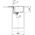 Zlewozmywak Franke Zlewozmywak 1k wbudowywany Fragranit+ Urban UBG 611-62 Onyx