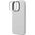 Uniq UNIQ etui Lino Hue iPhone 15 Pro Max 6.7" Magclick Charging jasnoszary/chalk grey