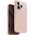 Uniq UNIQ etui Lino Hue iPhone 15 Pro Max 6.7" Magclick Charging różowy/blush pink