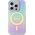 Guess Guess GUHMP15LHITSU iPhone 15 Pro 6.1" fioletowy/purple hardcase IML Iridescent MagSafe