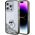Karl Lagerfeld Karl Lagerfeld KLHCP15XLKCNSK iPhone 15 Pro Max 6.7" transparent hardcase Liquid Glitter Choupette