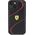 Ferrari Ferrari FEHCP15SPTWK iPhone 15 / 14 / 13 6.1" czarny/black hardcase Twist Metal Logo