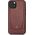 Mercedes Mercedes MEHCP15SARMRE iPhone 15 / 14 / 13 6.1" czerwony/red hardcase Leather Urban Bengale