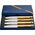 Opinel Opinel Table Knives Facette Set of 4  Olive Wood