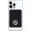 Powerbank Guess Guess Powerbank indukcyjny 5W GUPBM3AL4DMK 3000mAh czarny/black MagSafe 4G Strassed Metal Logo
