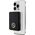 Powerbank Guess Guess Powerbank indukcyjny 5W GUPBM3AL4DMK 3000mAh czarny/black MagSafe 4G Strassed Metal Logo