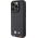BMW BMW BMHCP15L22PTDK iPhone 15 Pro 6.1" czarny/black Leather Stamp Tricolor