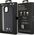 BMW Etui BMW BMHCP15M22PTDK Apple iPhone 15 Plus / 14 Plus Leather Stamp Tricolor czarny/black