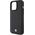 BMW BMW BMHCP15X22RFGK iPhone 15 Pro Max 6.7" czarny/black Leather Diamond Pattern
