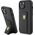 Ferrari Ferrari FEHCP15SGSPSIK iPhone 15 / 14 / 13 6.1" czarny/black hardcase Grip Stand Metal Logo