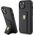 Ferrari Ferrari FEHCP15SGSPSIK iPhone 15 / 14 / 13 6.1" czarny/black hardcase Grip Stand Metal Logo