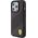 Ferrari Ferrari FEHCP15LPWAK iPhone 15 Pro 6.1" czarny/black hardcase Perforated Waves Metal Logo