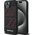 Mercedes AMG AMHMP15S23SSPK iPhone 15 / 14 / 13 6.1" czarny/black hardcase Silicone Large Rhombuses Pattern MagSafe