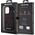 Mercedes AMG AMHMP15S23SSPK iPhone 15 / 14 / 13 6.1" czarny/black hardcase Silicone Large Rhombuses Pattern MagSafe