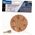 Geko Gumowy krążek do usuwania kleju + adapter (agresywny) (100)
