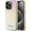 Guess Guess GUHCP14LPSAIRSD iPhone 14 Pro 6.1" złoty/gold hardcase Saffiano Iridescent Script