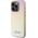 Guess Guess GUHCP14LPSAIRSD iPhone 14 Pro 6.1" złoty/gold hardcase Saffiano Iridescent Script