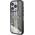 Guess Guess GUHCP15LLFCSEGK iPhone 15 Pro 6.1" czarny/black hardcase Liquid Glitter Gold Stripes