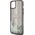 Guess Guess GUHCP15MLFCSEGK iPhone 15 Plus / 14 Plus 6.7" czarny/black hardcase Liquid Glitter Gold Stripes