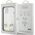 Guess Guess GUHCP15MLFCSEGT iPhone 15 Plus / 14 Plus 6.7" transparent hardcase Liquid Glitter Gold Stripes