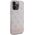 Guess Guess GUHCP14LG4GLPI iPhone 14 Pro 6,1" różowy/pink hard case 4G Stripe Collection