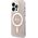 Guess Guess GUHMP15LH4STP iPhone 15 Pro 6.1" rózowy/pink hardcase IML 4G MagSafe