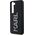 Karl Lagerfeld Etui Karl Lagerfeld KLHCS23M3DMBKCK Samsung Galaxy S23+ Plus hardcase 3D Rubber Glitter Logo czarny/black