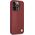 BMW BMW BMHMP15LSLBLRE iPhone 15 Pro 6.1" czerwony/red hardcase Silicone Big Logo MagSafe