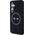 BMW Etui BMW BMHMS24S23SROK Samsung Galaxy S24 hardcase M Silicone Printed Ring MagSafe czarny/black