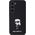 Karl Lagerfeld Etui Karl Lagerfeld KLHCS23SSMHKNPK Samsung Galaxy S23 Silicone Ikonik Metal Pin czarny/black