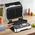 Tefal TEFAL OptiGrill Snack and baking accessory | XA730810 | Number of pastry 1 | Waffle | Black