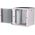 Szafa Equip Equip Serverschrank 19"  12U 600x600mm Glastür   grau