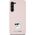 Karl Lagerfeld Etui Karl Lagerfeld KLHCS24MSMHCNPP Samsung Galaxy S24+ Plus Silicone Choupette Metal Pin różowy/pink