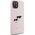 Karl Lagerfeld Karl Lagerfeld KLHMP15SSKCHPPLP iPhone 15 / 14 / 13 6.1" różowy/pink hardcase Silicone Karl & Choupette MagSafe