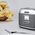Toster Muse Muse Power 1000 W | Number of slots 2 | Housing material Stainless Steel