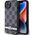 DKNY DKNY DKHCP14SPCPTSSK iPhone 14 / 15 / 13 6.1" czarny/black hardcase Leather Checkered Mono Pattern & Printed Stripes