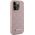 Karl Lagerfeld Karl Lagerfeld KLHMP15LPKHPORPP iPhone 15 Pro 6.1" hardcase różowy/pink Leather Monogram Metal Logo